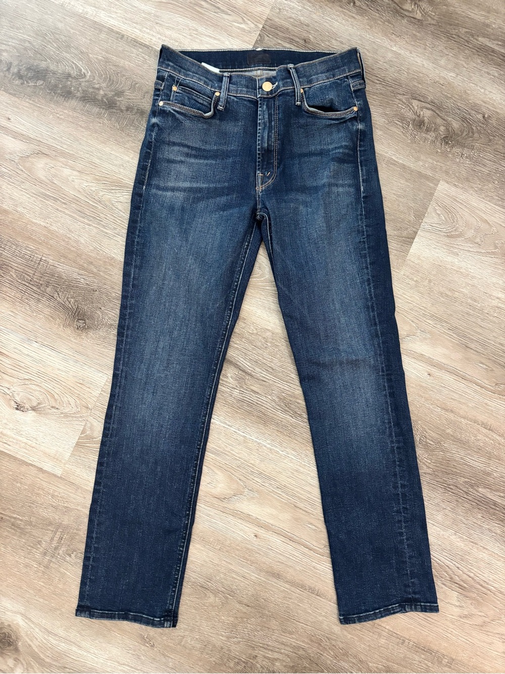 MOTHER The Mid Rise Dazzler Ankle On The Edge size 27